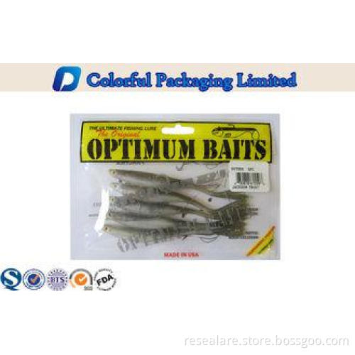 CMYK / Pantone aluminium foil Laminated Pouch for Fishing L